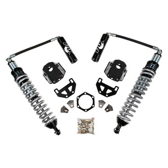 BDS Suspension® - 6" Drop Front Shock to Coilover Conversion Lift Kit