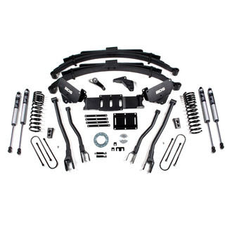 BDS Suspension® - 5.5" x 4.5" 4-Link Front and Rear Suspension Lift Kit