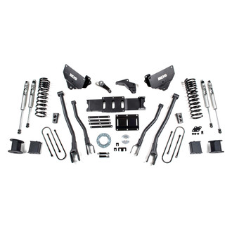 BDS Suspension® - Front & Rear 4-Link Suspension Lift Kit