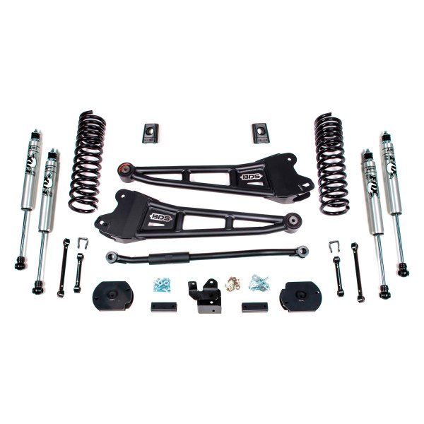 BDS Suspension® - Radius Arm Front and Rear Suspension Lift Kit