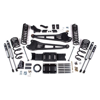 BDS Suspension® - 4" Radius Arm Front and Rear Suspension Lift Kit