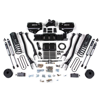 BDS Suspension® - 4" x 3" 4-Link Front and Rear Suspension Lift Kit