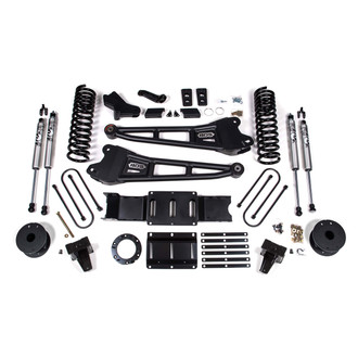 BDS Suspension® - 6" x 5" Radius Arm Front and Rear Suspension Lift Kit