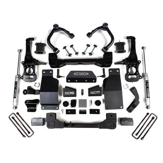 BDS Suspension® - 4" Front and Rear Suspension Lift Kit