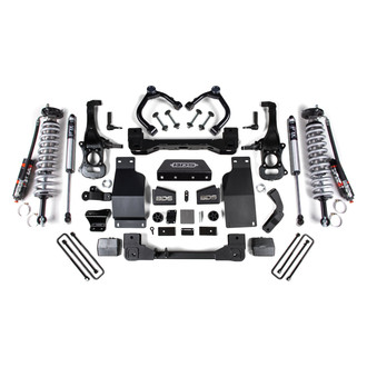 BDS Suspension® - 6" Coilover System Front and Rear Suspension Lift Kit
