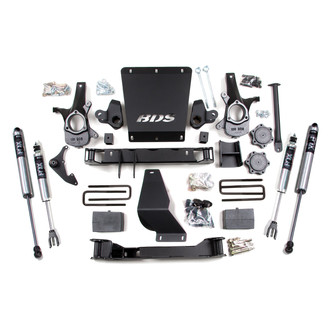BDS Suspension® - 4.5" x 3" Block Front and Rear Suspension Lift Kit