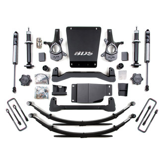 BDS Suspension® - 4" x 3" Spring Front and Rear Suspension Lift Kit