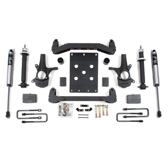 BDS Suspension® - 4" x 3" Block Front and Rear Suspension Lift Kit