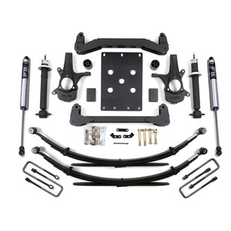BDS Suspension® - 4" x 3" Spring Front and Rear Suspension Lift Kit