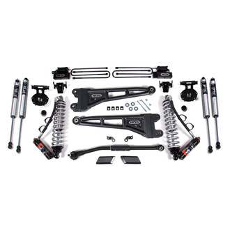 BDS Suspension® - 3" x 1" Radius Arm Front and Rear Suspension Lift Kit