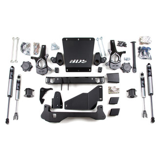 BDS Suspension® - 4" x 3.5" Spacer Front and Rear Suspension Lift Kit