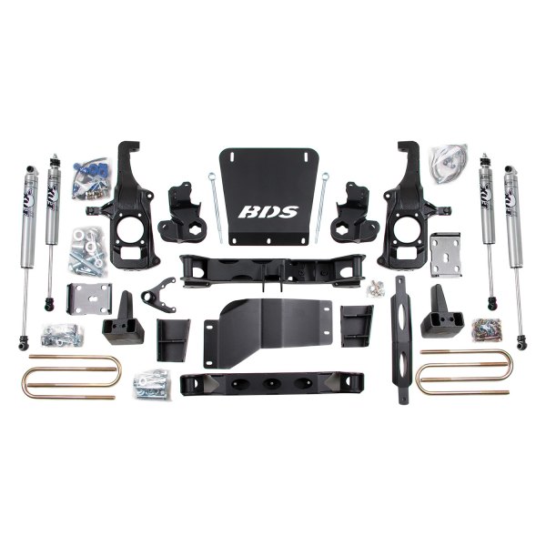 BDS Suspension® 196H 6.5" x 5" Standard Front and Rear Suspension