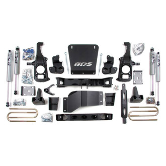 BDS Suspension® - 6.5" x 5" Standard Front and Rear Suspension Lift Kit