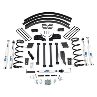 BDS Suspension® - 4.5" x 4.5" Standard Front and Rear Suspension Lift Kit