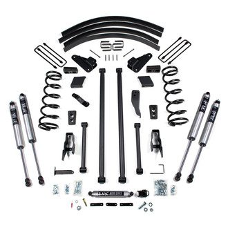 BDS Suspension® - 5" x 4.5" Long Arm Front and Rear Suspension Lift Kit