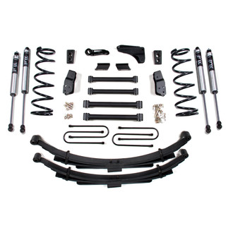 BDS Suspension® - 6" x 5" Front and Rear Suspension Lift Kit