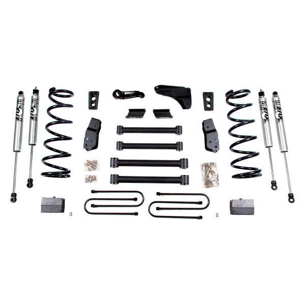 BDS Suspension® 265H 6" x 4" Standard Front and Rear Suspension Lift Kit