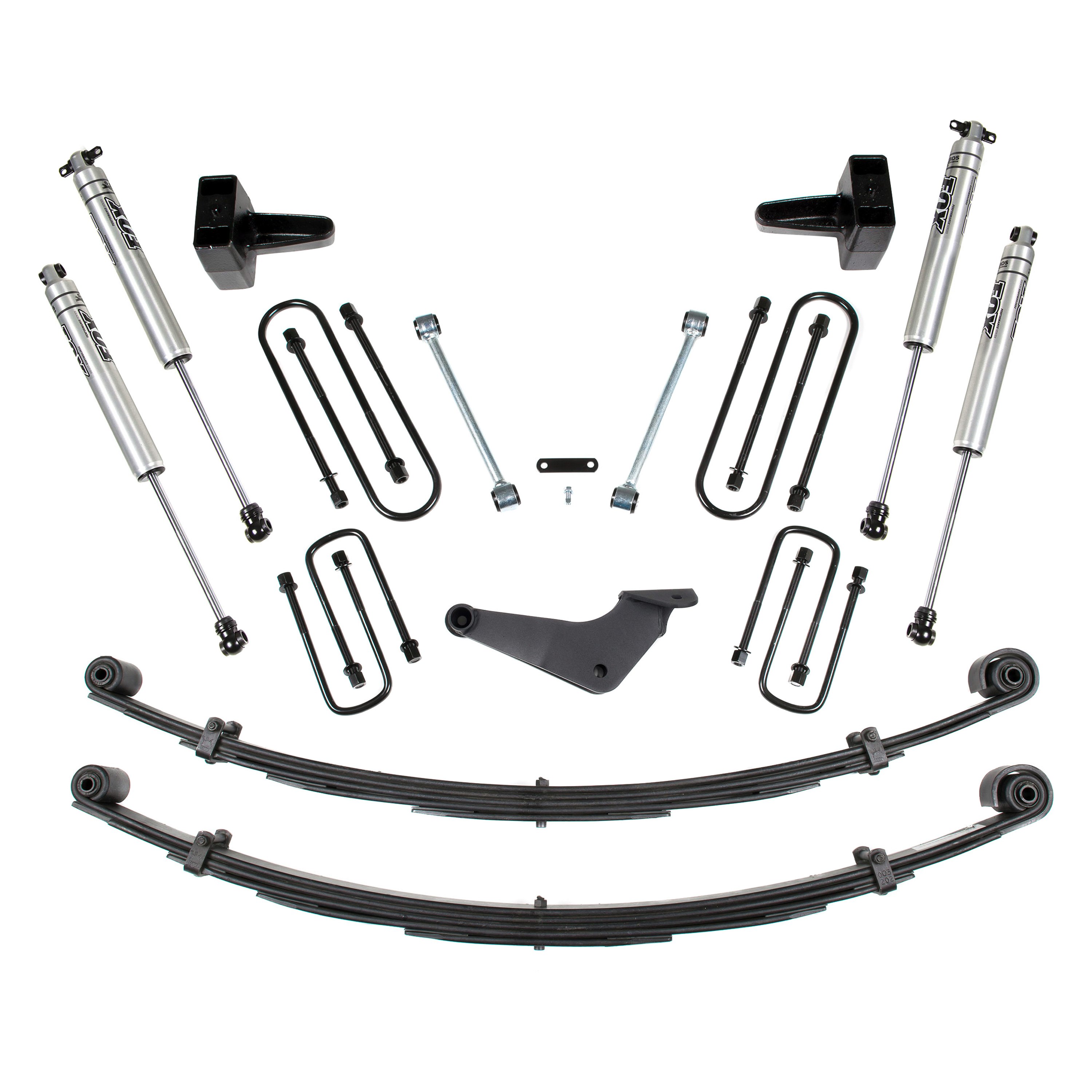 BDS Suspension® 300H - 4" X 3" Standard Front And Rear Suspension Lift Kit