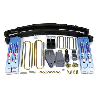 BDS Suspension® - 4" x 3" Front and Rear Suspension Lift Kit