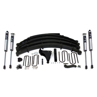 BDS Suspension® - 8" x 8" Spring Front and Rear Suspension Lift Kit
