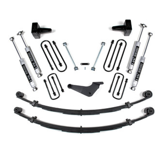 BDS Suspension® - 4" x 3" Front and Rear Suspension Lift Kit