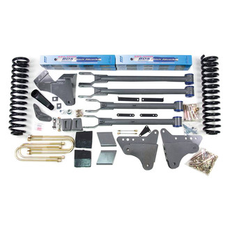 BDS Suspension® - 6" x 4.5" Standard Front and Rear Suspension Lift Kit