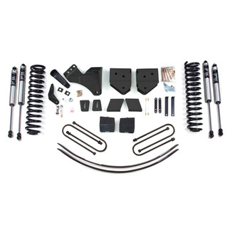 BDS Suspension® - 6" x 4.5" Add-a-Leaf Front and Rear Suspension Lift Kit