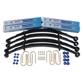 BDS Suspension® - 2.5" x 2.5" Standard Front and Rear Suspension Lift Kit
