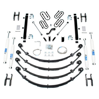 BDS Suspension® - 4.5" x 4.5" Standard Front and Rear Suspension Lift Kit