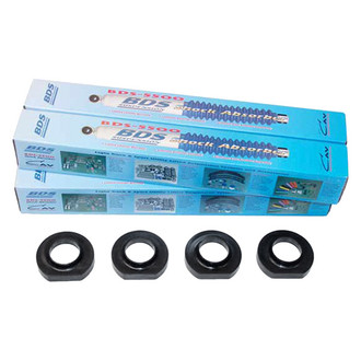 BDS Suspension® - 0.75" x 0.75" Standard Front and Rear Suspension Lift Kit