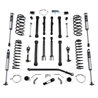 BDS Suspension® - 4.5" x 4.5" Spring Front and Rear Suspension Lift Kit