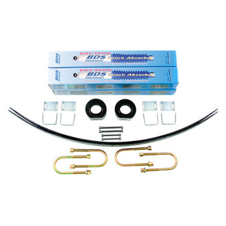 BDS Suspension® - 1.75" x 2" Standard Front and Rear Suspension Lift Kit