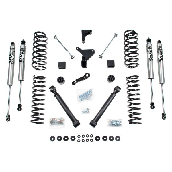BDS Suspension® 448H 4" x 3.5" Standard Front and Rear Suspension