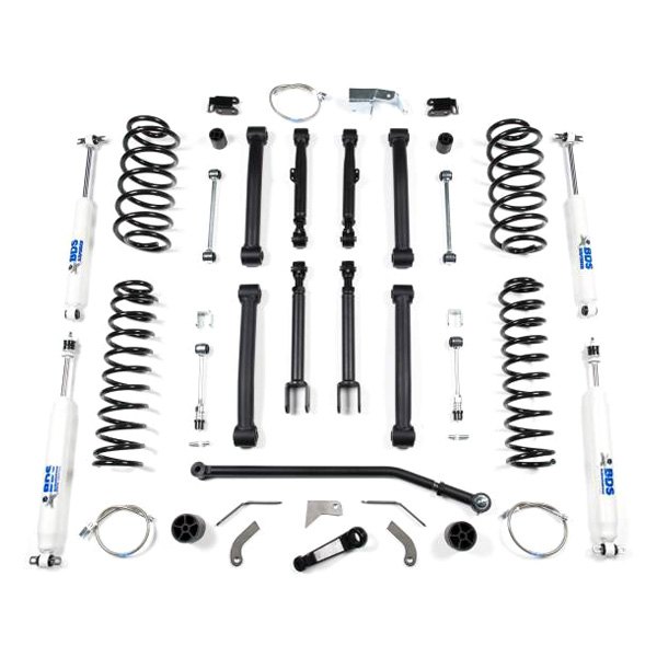 BDS Suspension® 456H 4.5" x 4.5" Standard Front and Rear Suspension