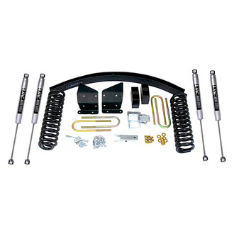 BDS Suspension® - 4" x 4" Standard Front and Rear Suspension Lift Kit