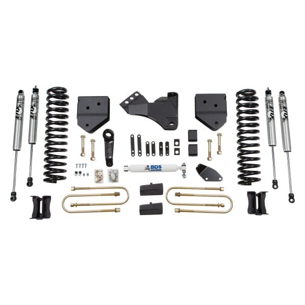 BDS Suspension® 546H 4" x 3" Standard Front and Rear Suspension Lift Kit