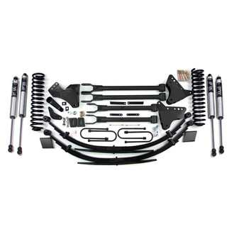 BDS Suspension® - 8" x 8" 4-Link Front and Rear Suspension Lift Kit