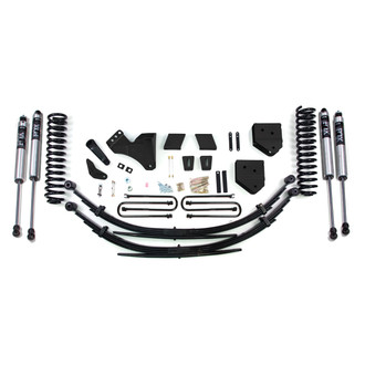 BDS Suspension® - 6" x 5" Spring Front and Rear Suspension Lift Kit