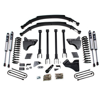 BDS Suspension® - 6" x 5" 4-Link Front and Rear Suspension Lift Kit