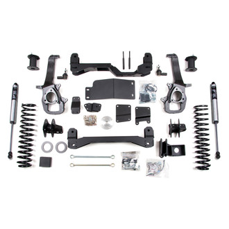 BDS Suspension® - 4" x 3" Spring Front and Rear Suspension Lift Kit