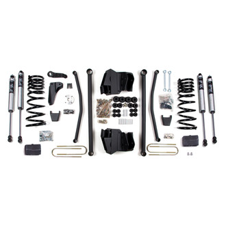 BDS Suspension® - 8" x 5" Long Arm Front and Rear Suspension Lift Kit