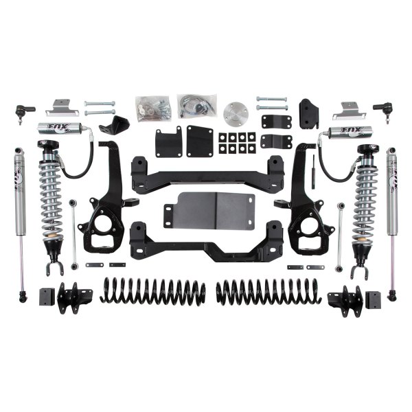 BDS Suspension® 671F 6" x 3" Standard Front and Rear Suspension Lift Kit