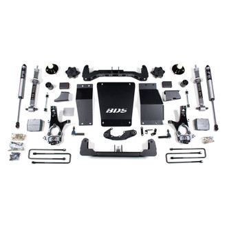 BDS Suspension® - 6" x 4.5" Standard Front and Rear Suspension Lift Kit