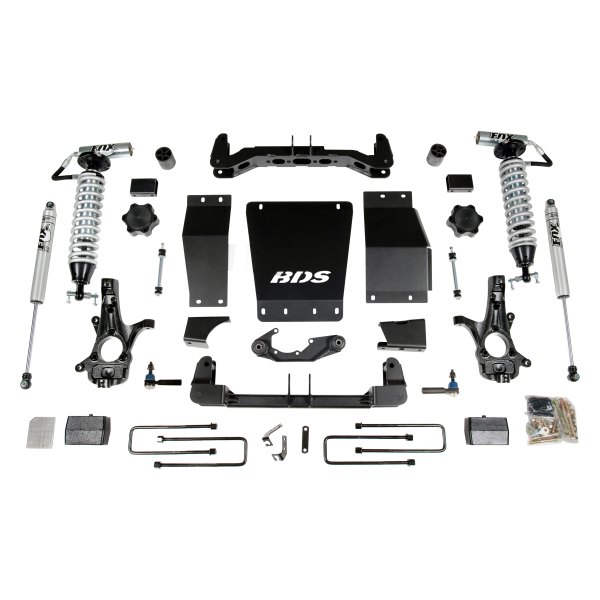 BDS Suspension® Chevy Silverado 1500 4WD 2014 4" x 2" Standard Front