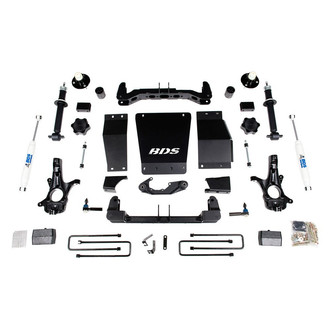 BDS Suspension® - 4" x 2" Standard Front and Rear Suspension Lift Kit