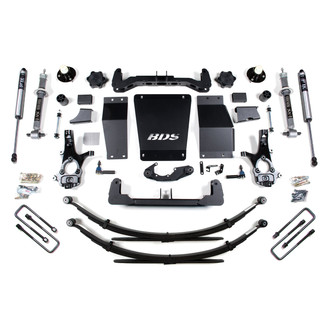 BDS Suspension® - 6" x 5.5" UCA Front and Rear Suspension Lift Kit