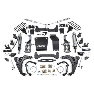 BDS Suspension® - 6.5" x 3" Standard Front and Rear Suspension Lift Kit
