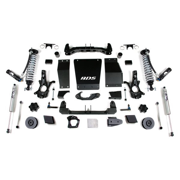 BDS Suspension® Chevy Silverado 1500 2015 4" x 3" UCA Front and Rear