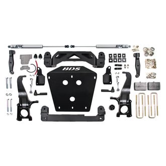 BDS Suspension® - 7" x 4" Standard Front and Rear Suspension Lift Kit