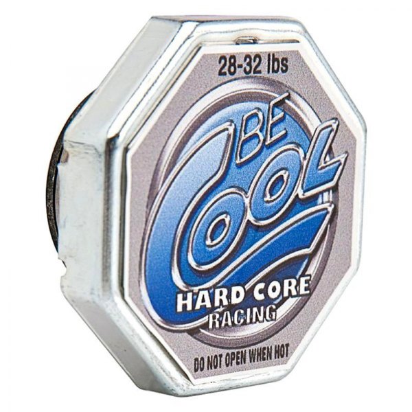 Be Cool® - Natural Hard Core Race Engine Coolant Radiator Cap